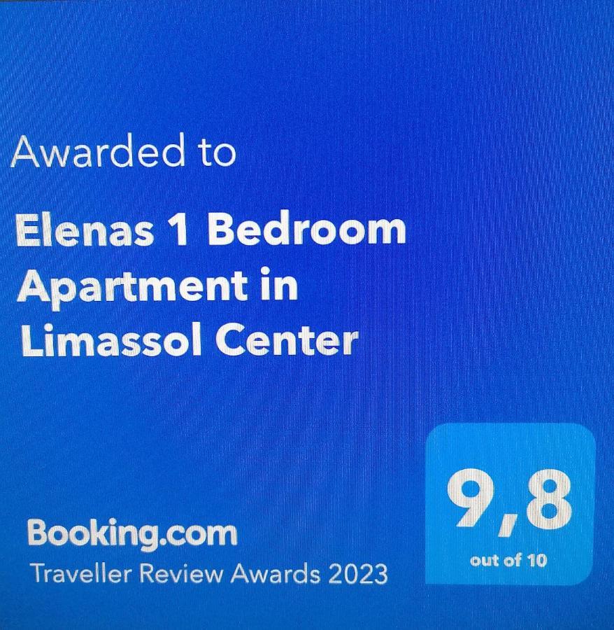Elenas 1 Bedroom Apartment In Limassol Center Exterior foto